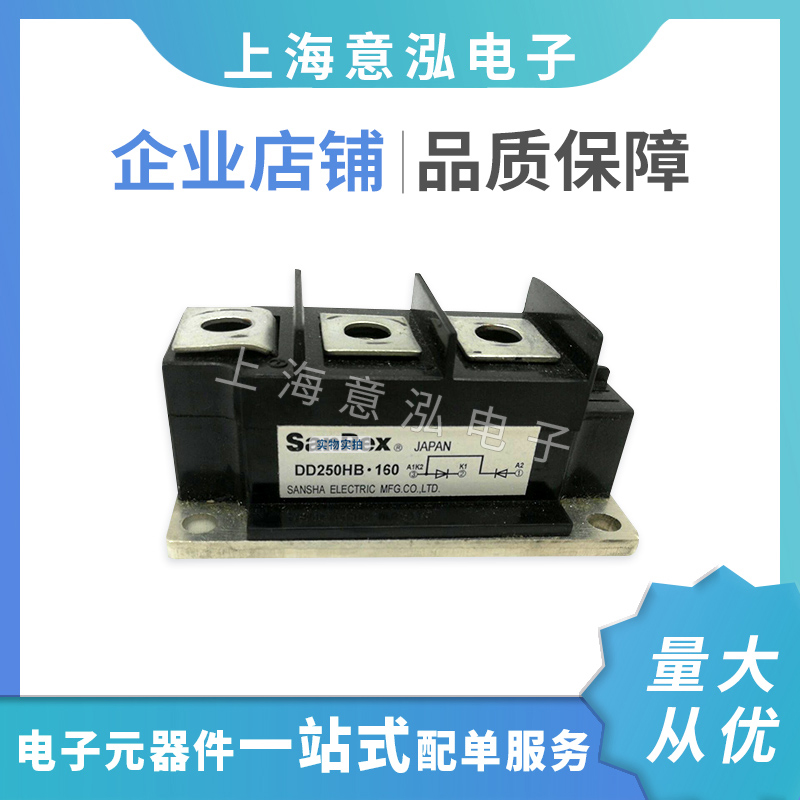 日本三社(SANERX)  DD250HB 160 二極管模塊 功率半導體器件